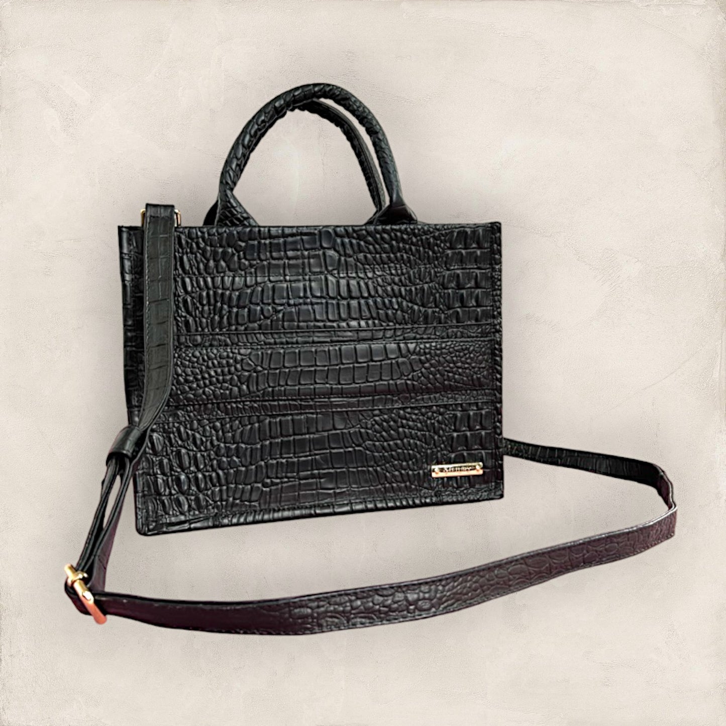 Bolsa tote Noíl CH Piel Negro