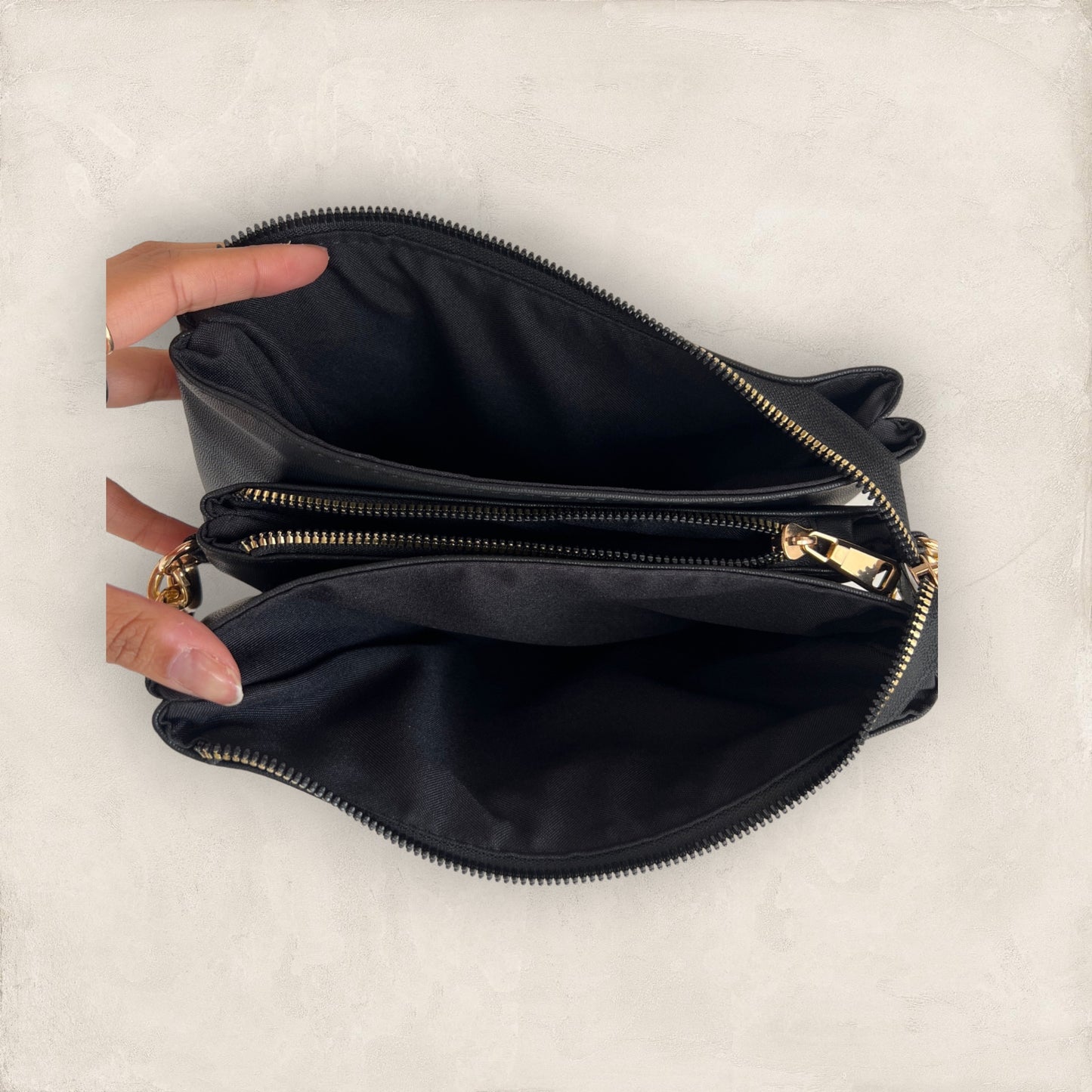 Bolsa Abundia Negro