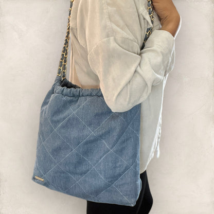 Bolsa Yamil MM Demin Top