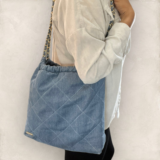 Bolsa Yamil MM Demin Top