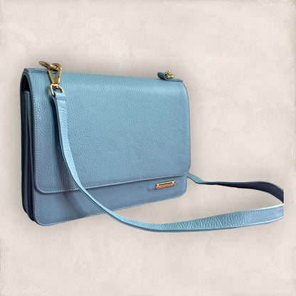 Bolsa Izel Piel Celeste