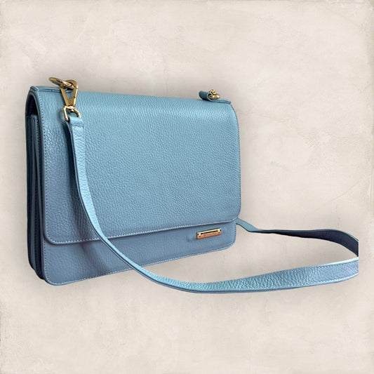 Bolsa Izel Piel Celeste