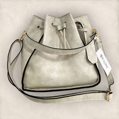 Bolsa bucket Perla Croc