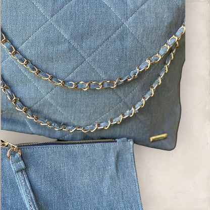 Bolsa Yamil MM Demin Top