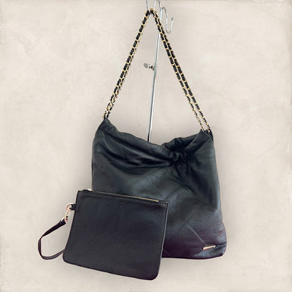 Bolsa Yamil Piel Negro