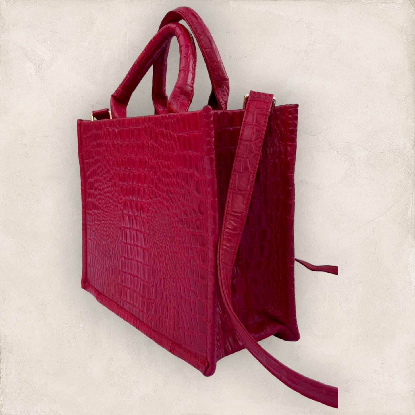 Bolsa tote Noíl CH Piel Rojo