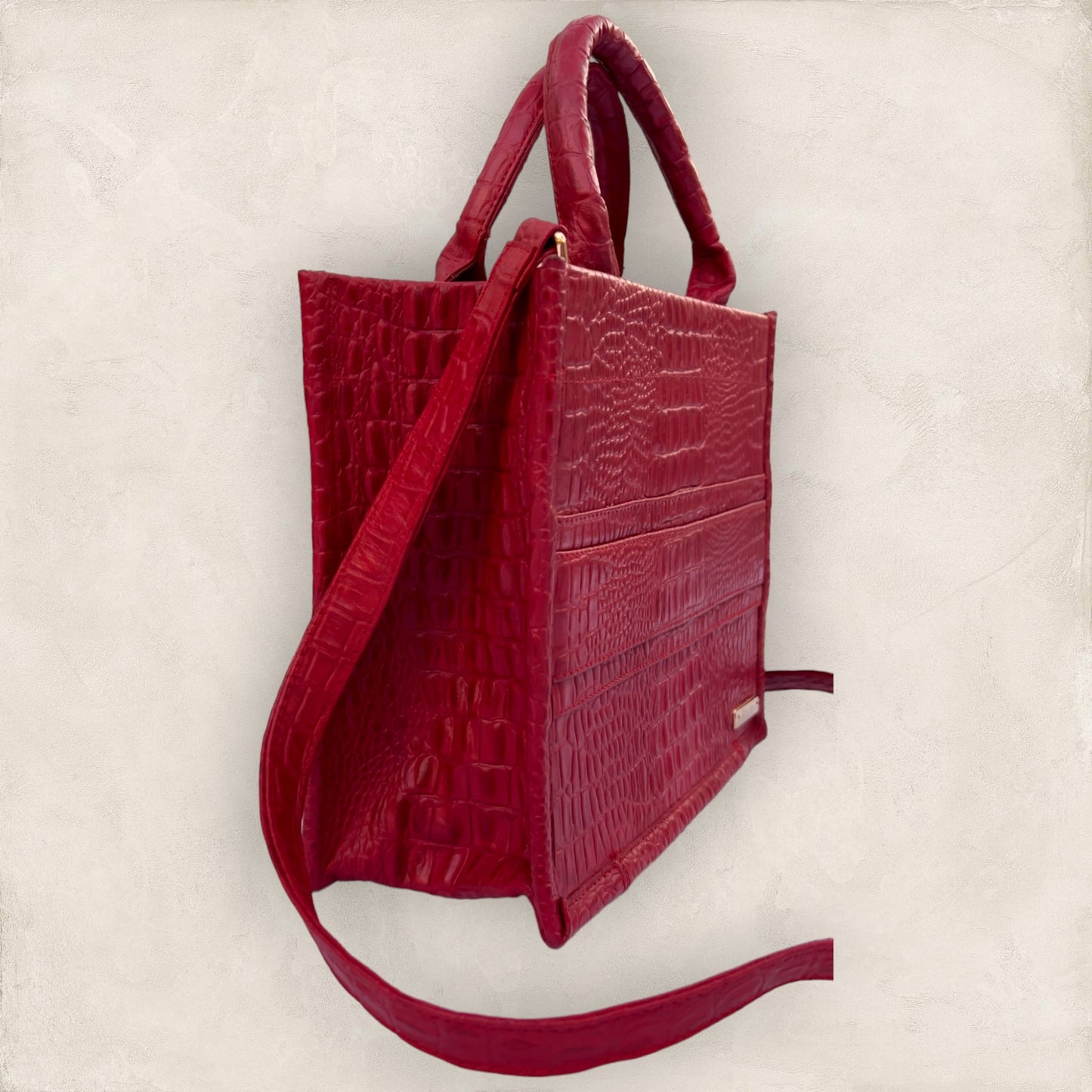 Bolsa tote Noíl CH Piel Rojo