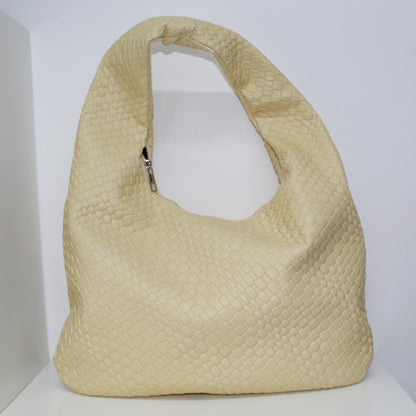 Bolsa Hobo Grande en Color Amarillo
