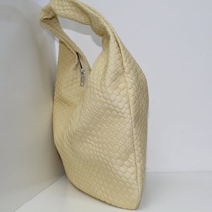 Bolsa Hobo Grande en Color Amarillo