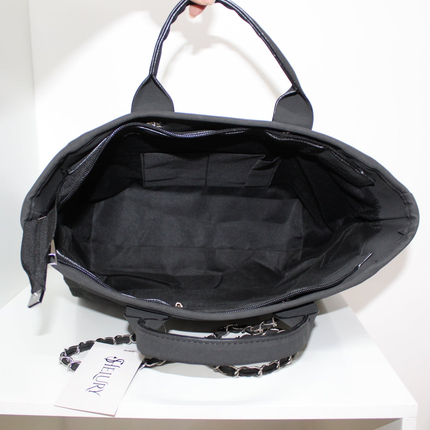 Bolsa Tote Clásica Negra