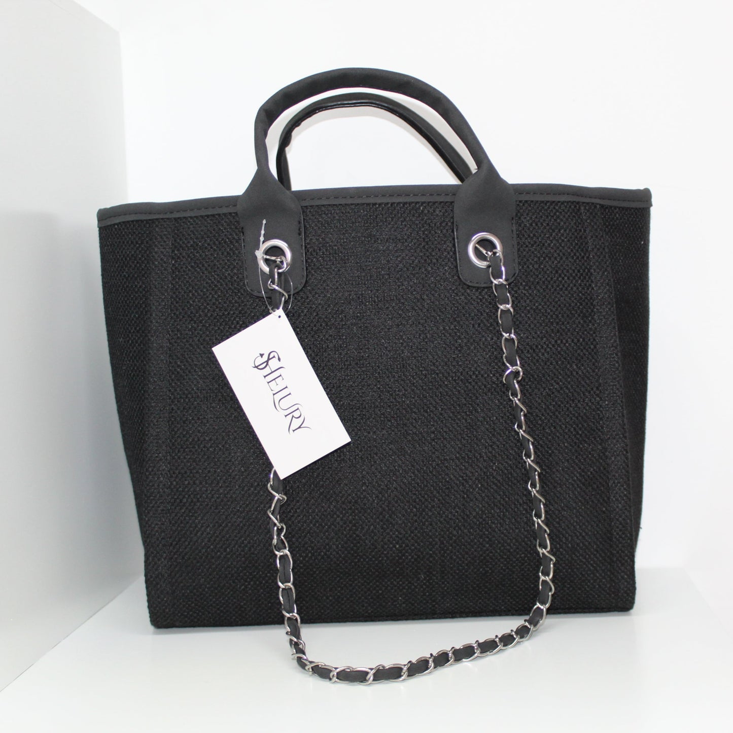 Bolsa Tote Clásica Negra