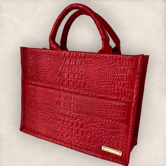 Bolsa tote Noíl CH Piel Rojo