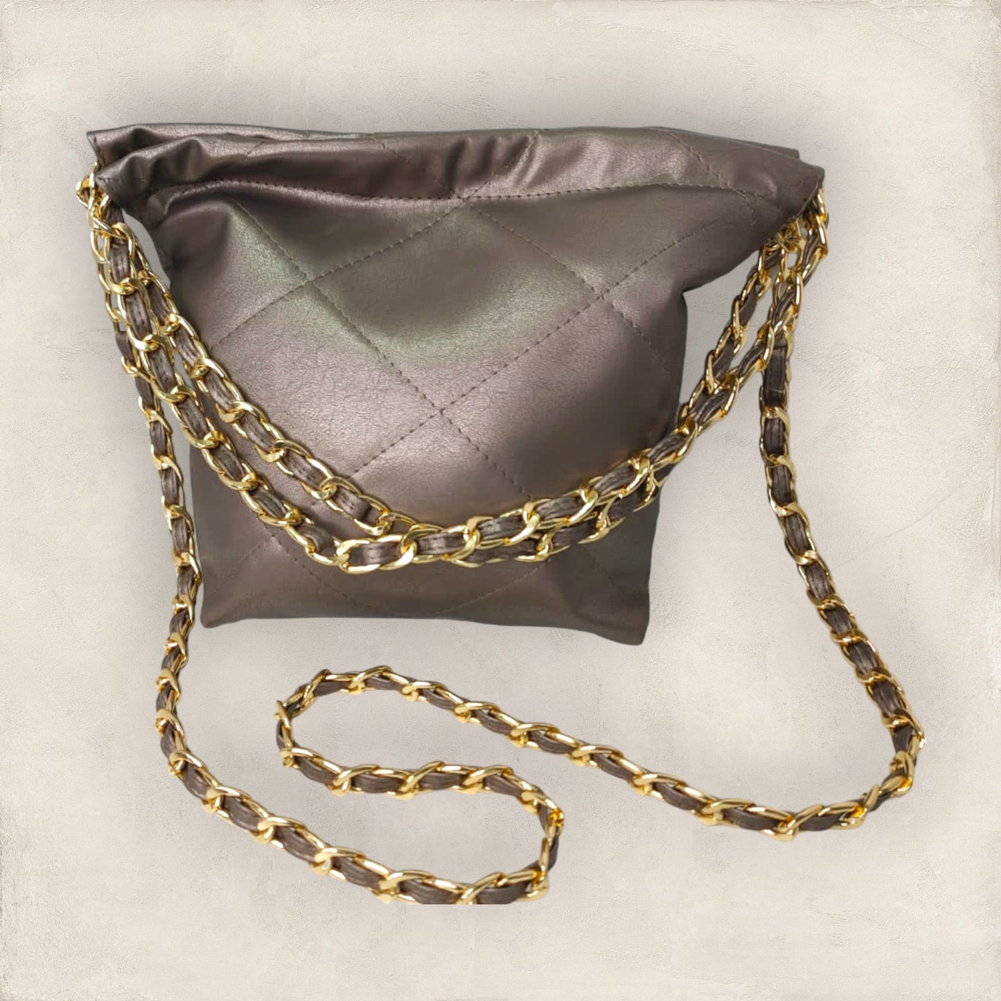 Bolsa Yamil mini Bronce