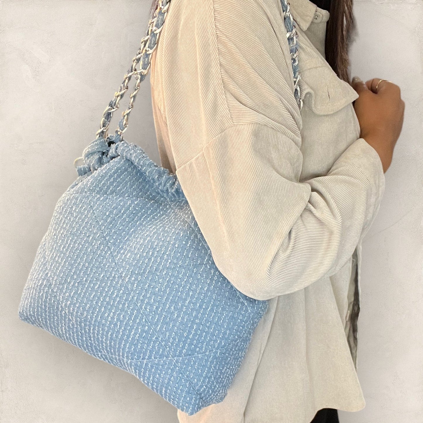 Bolsa Yamil MM Demin Suave