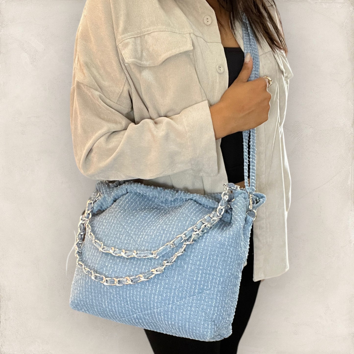 Bolsa Yamil MM Demin Suave