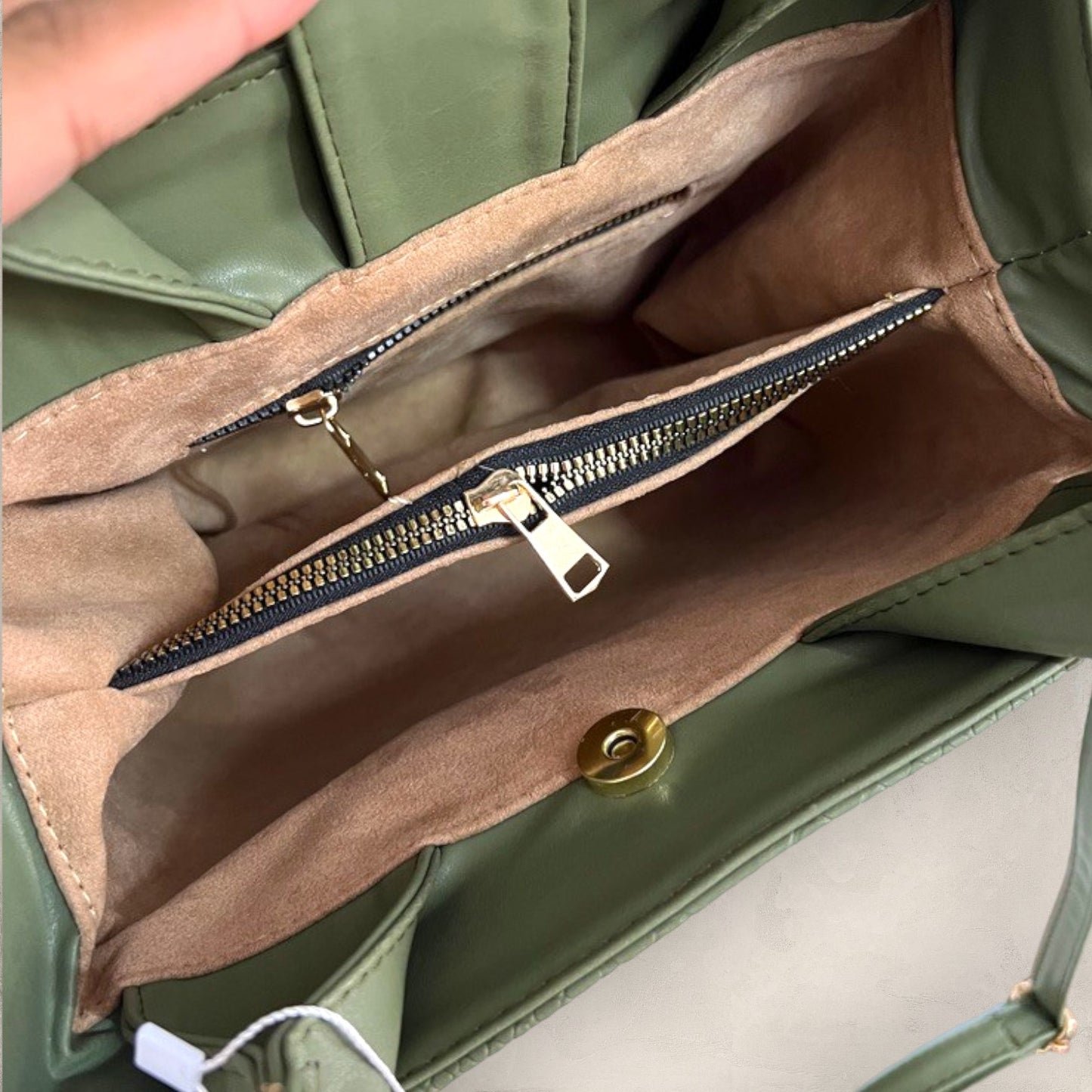 Bolsa tote Noil CH Verde