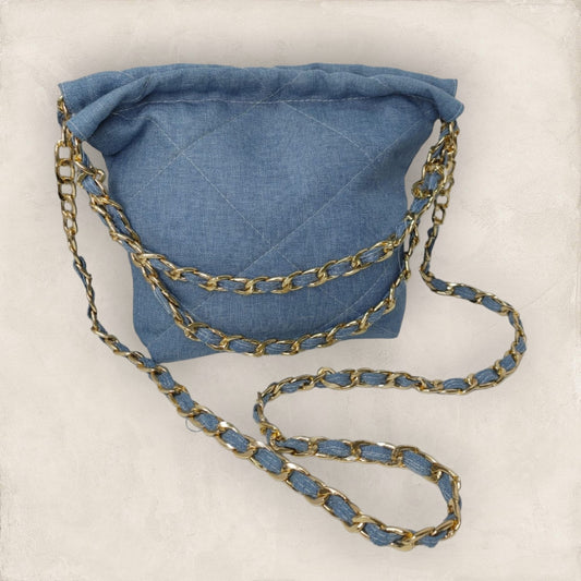 Bolsa Yamil mini Azul